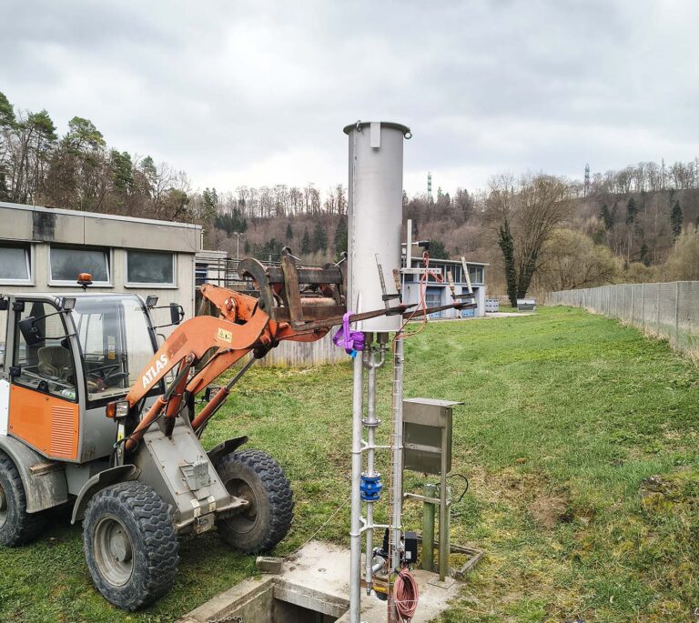 Torche à biogaz Haigerloch