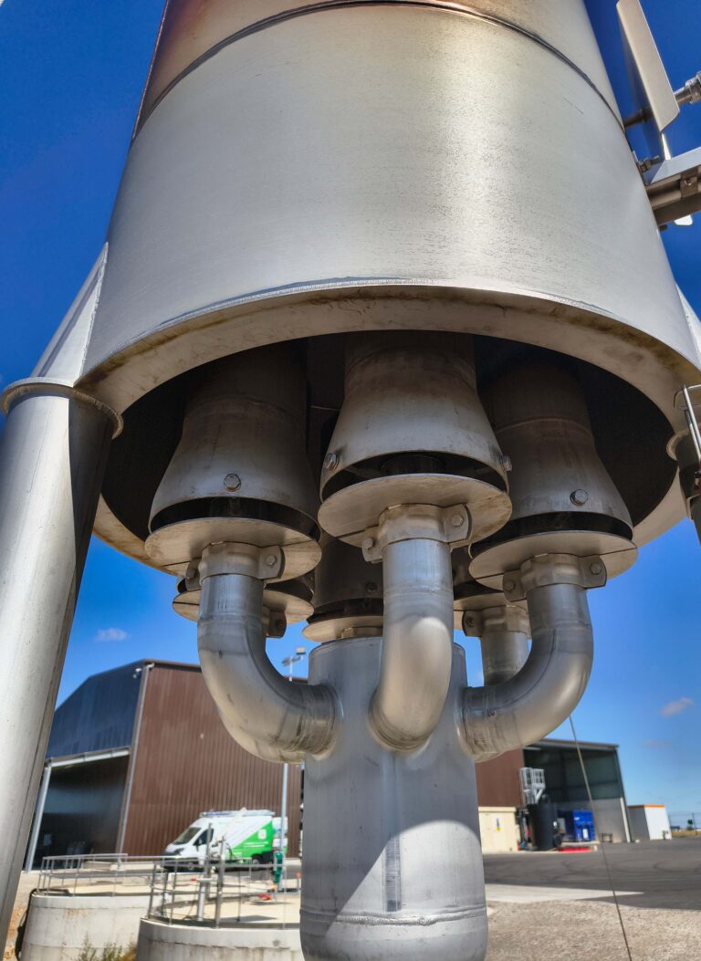 Gasfackel Close - Einsatz bei Methalac